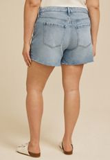 Plus Size m jeans by maurices&trade; Sparkle High Rise 5in Short, C3337, small