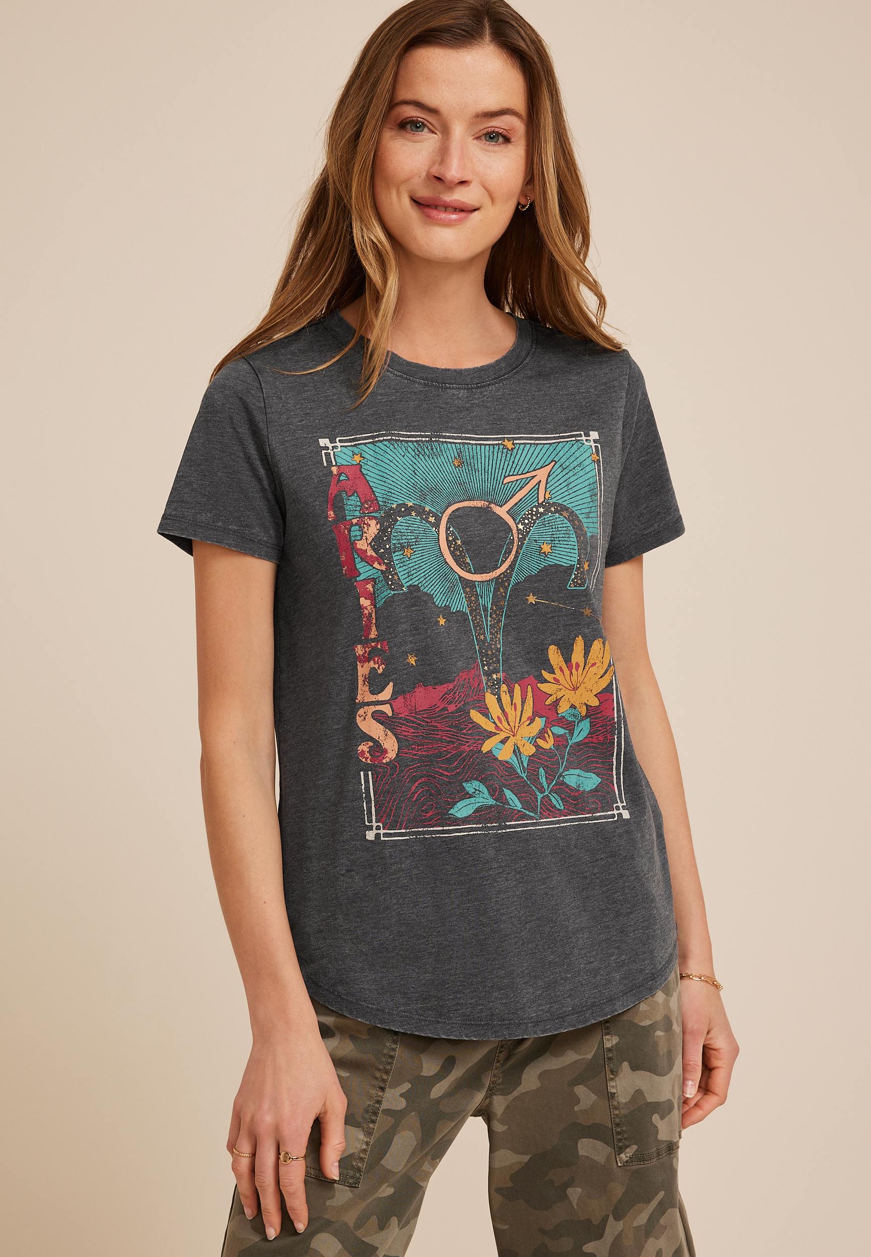 Zodiac Signs Classic Fit Graphic Tee