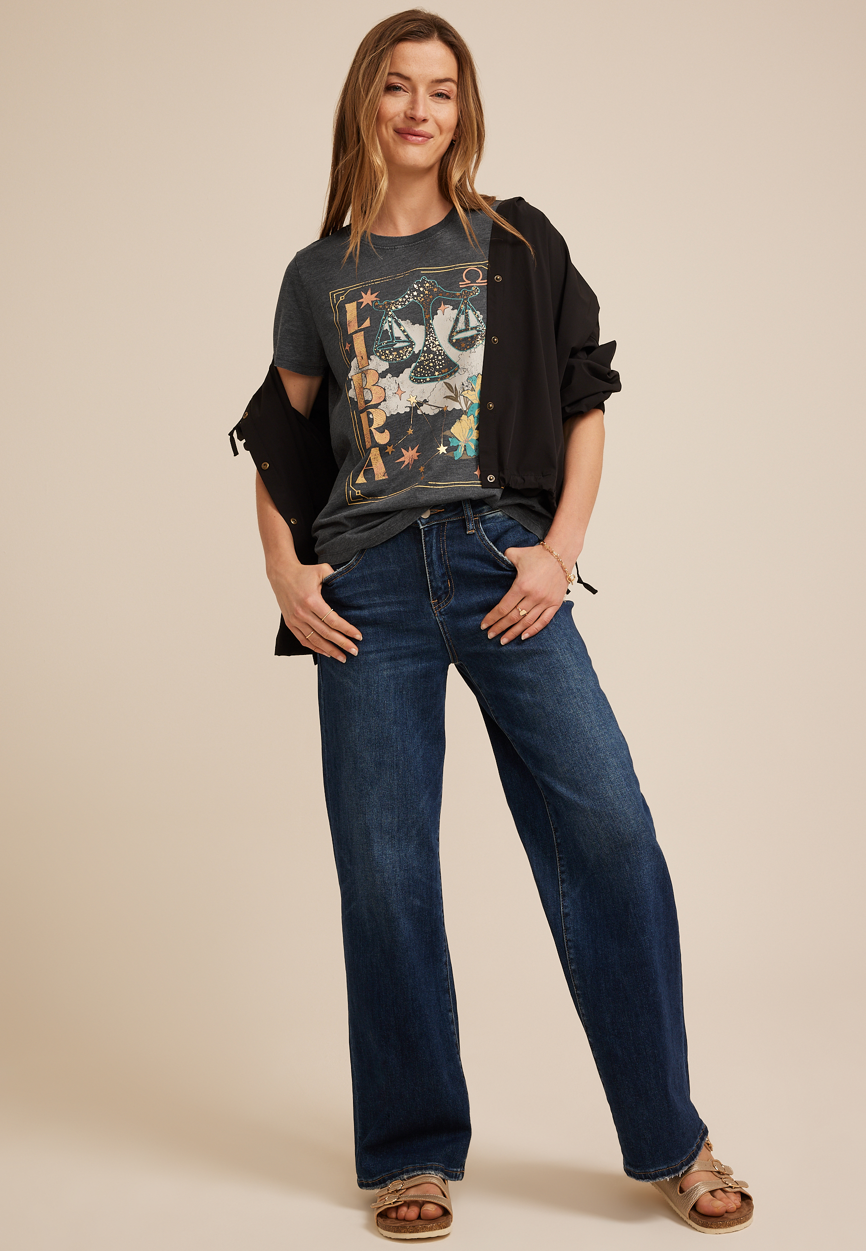 Zodiac Signs Classic Fit Graphic Tee - thumbnail 9