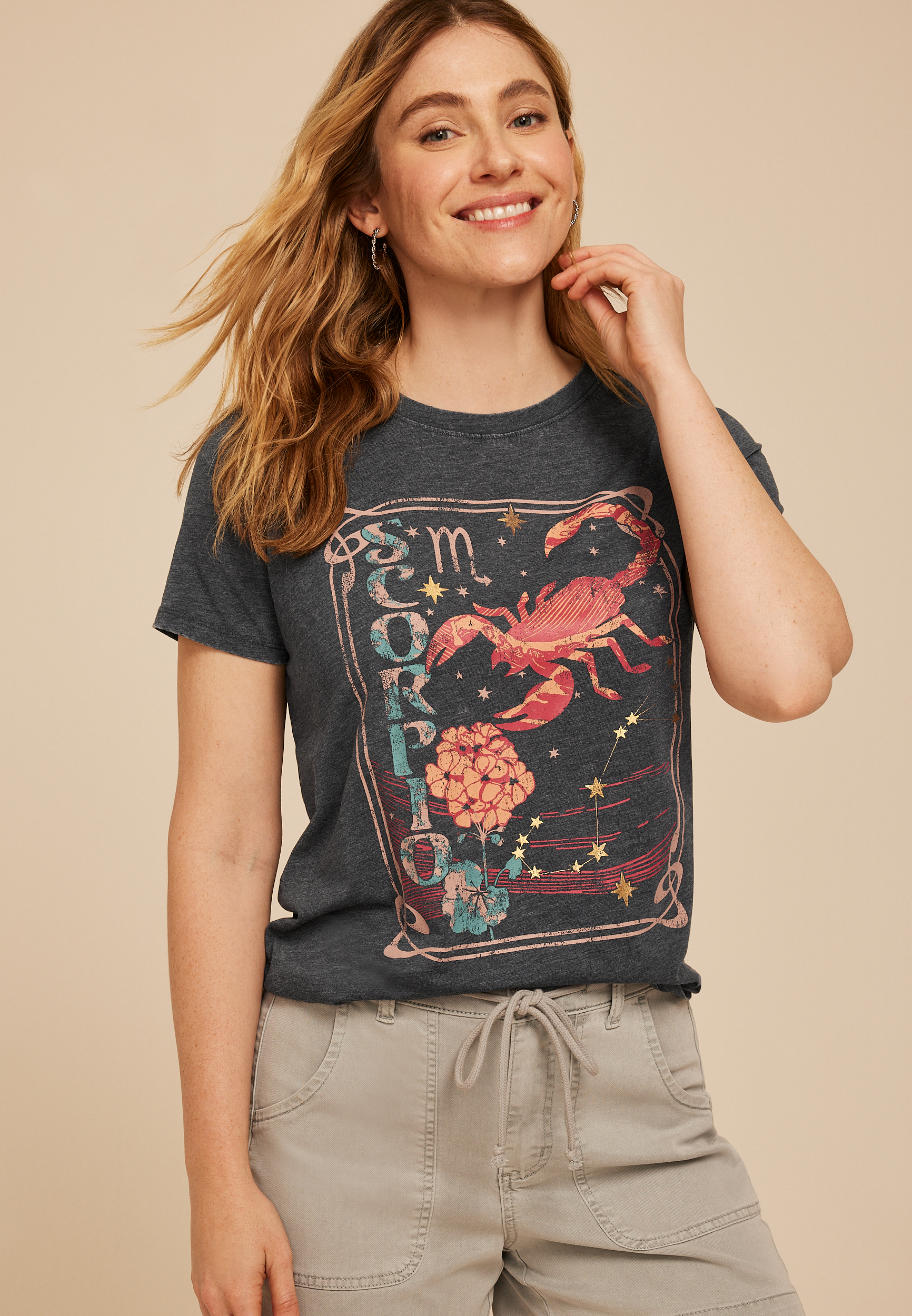 Zodiac Signs Classic Fit Graphic Tee