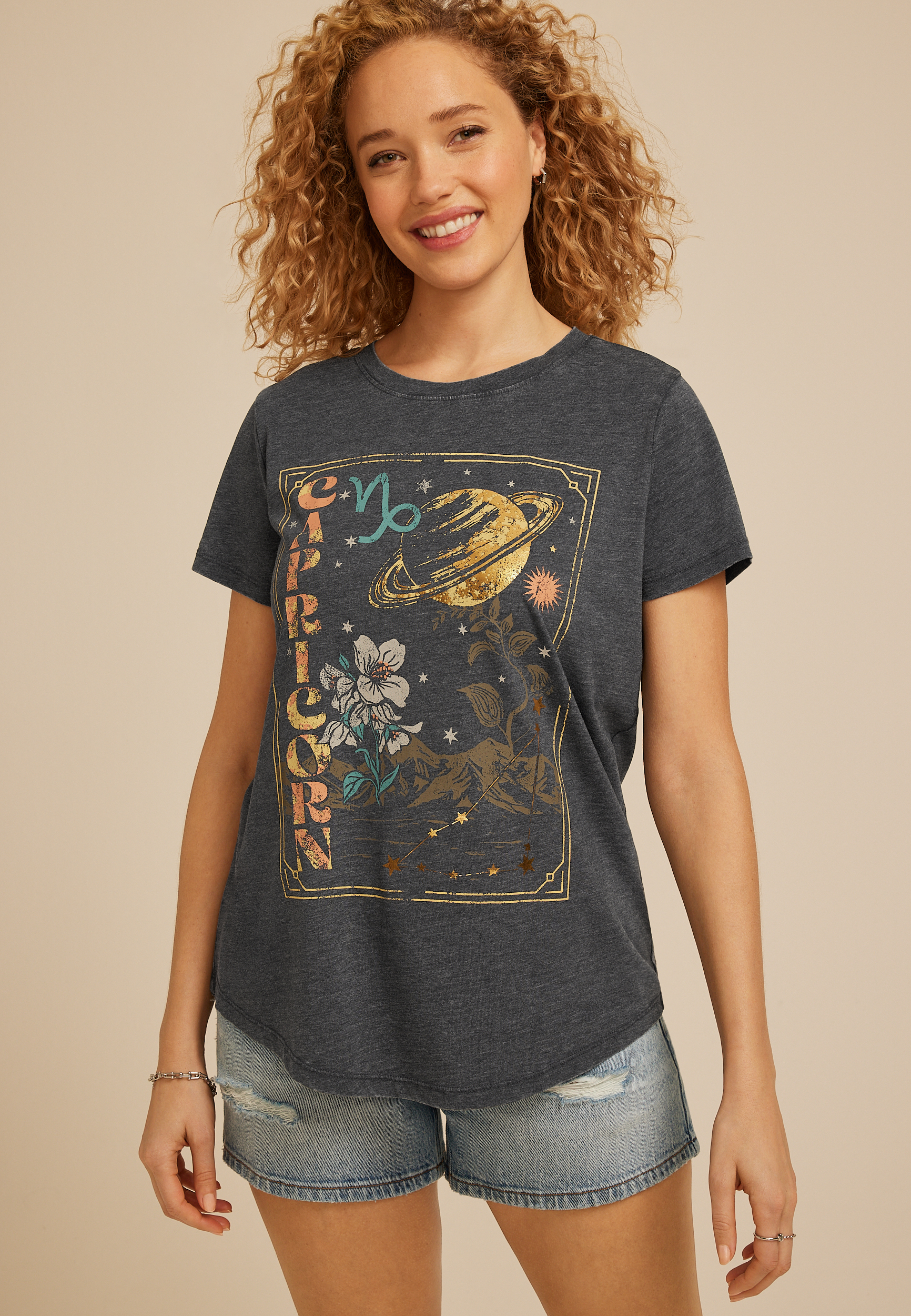 Zodiac Signs Classic Fit Graphic Tee