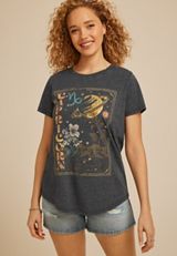 Zodiac Signs Classic Fit Graphic Tee, CAPRICORN, small