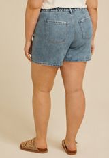 Plus Size m jeans by maurices&trade; High Rise 6in Skort, C3337, small