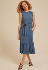 24/7 Bare Midi Dress, C5303, small