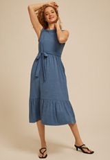24/7 Bare Midi Dress, C5303, small