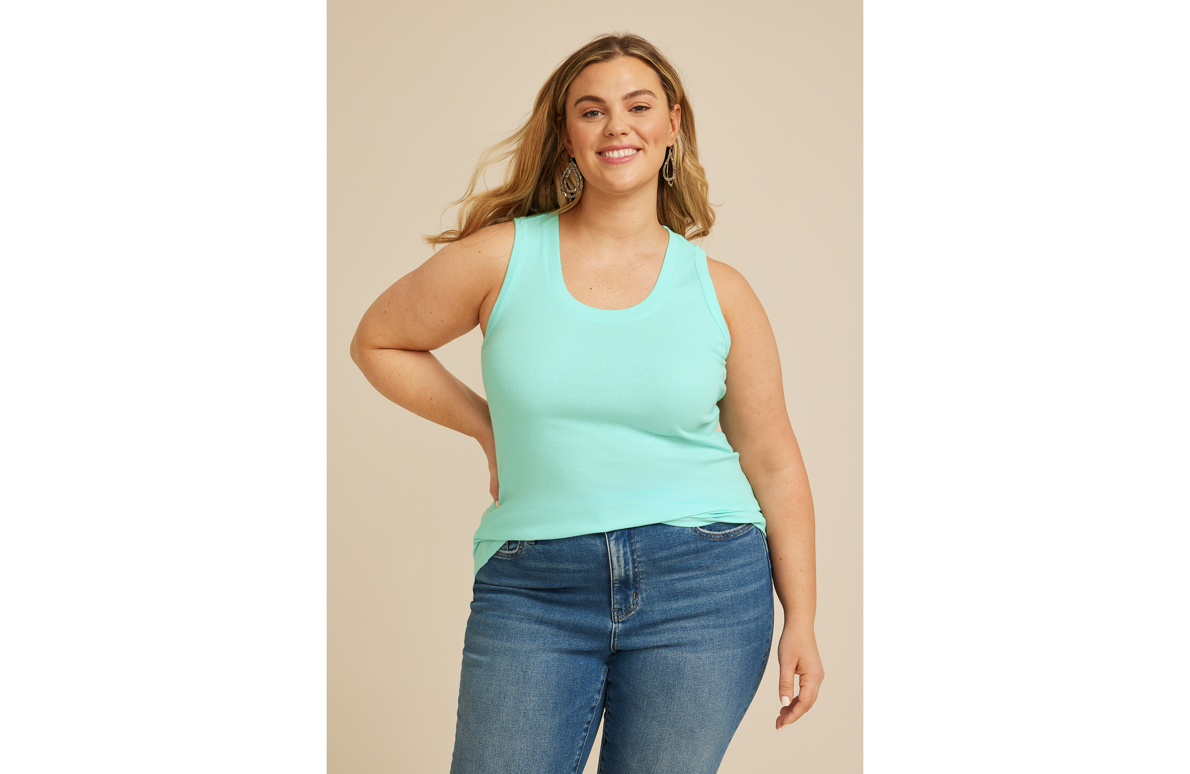 Plus 24/7 U Line Tank Top
