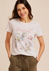 Peanuts Charlie Brown Classic Fit Graphic Tee, C2445, small