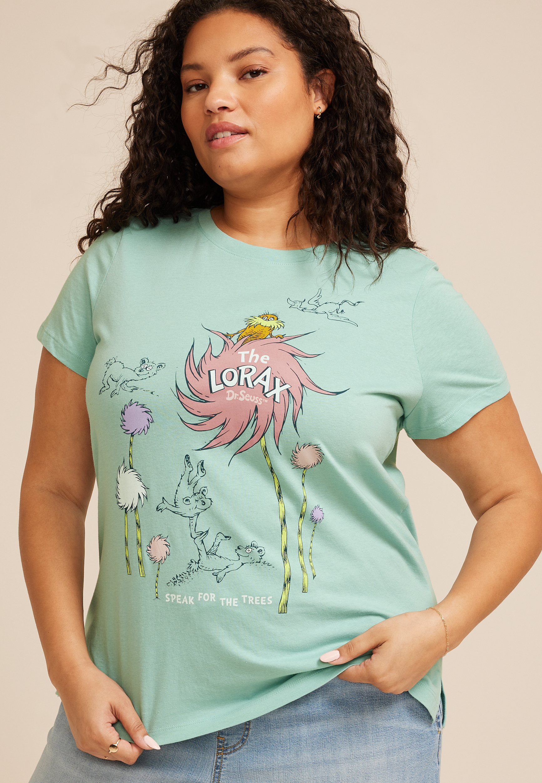 Plus Size The Lorax Classic Fit Graphic Tee