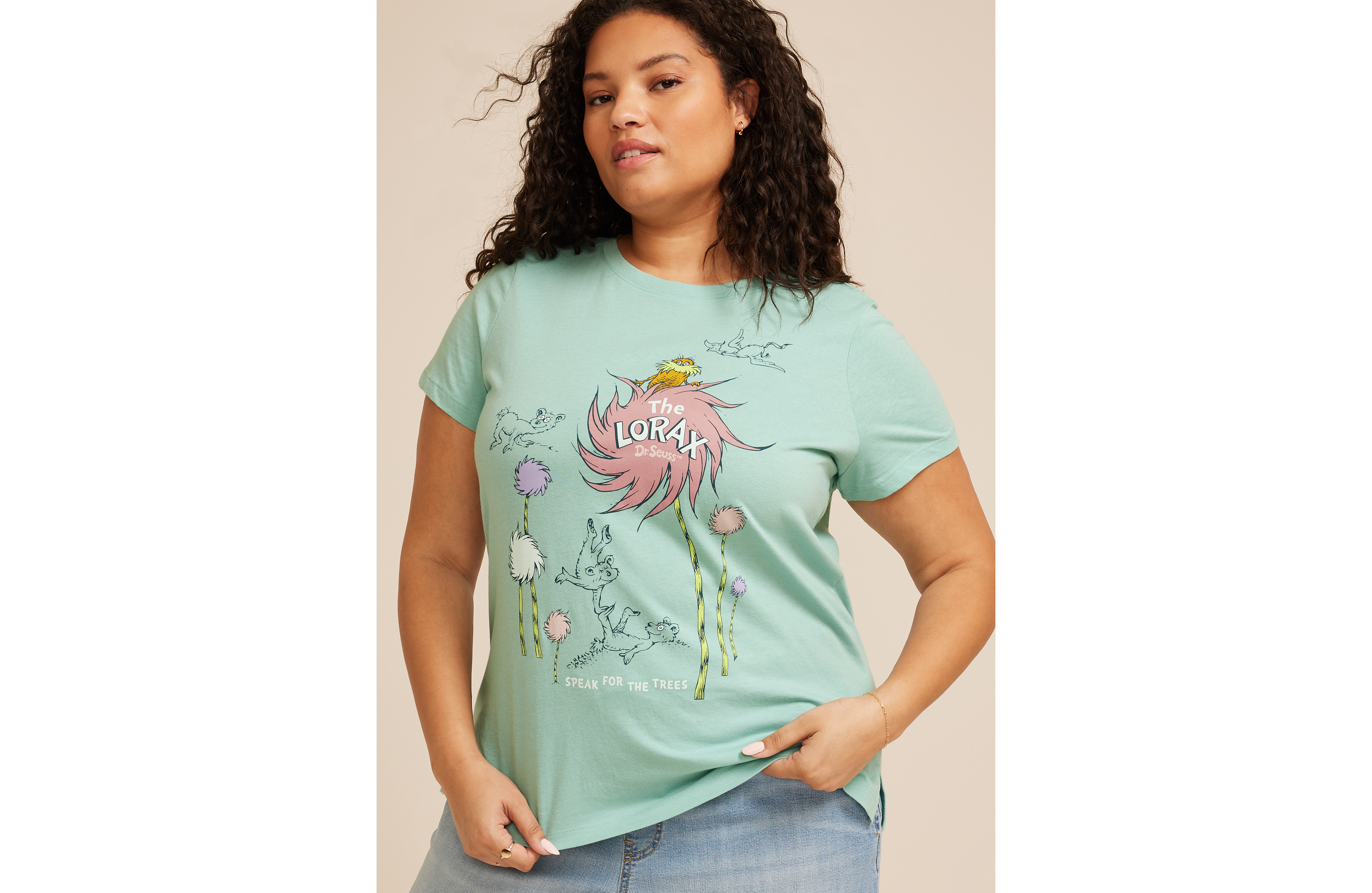 Plus The Lorax Classic Fit Graphic Tee