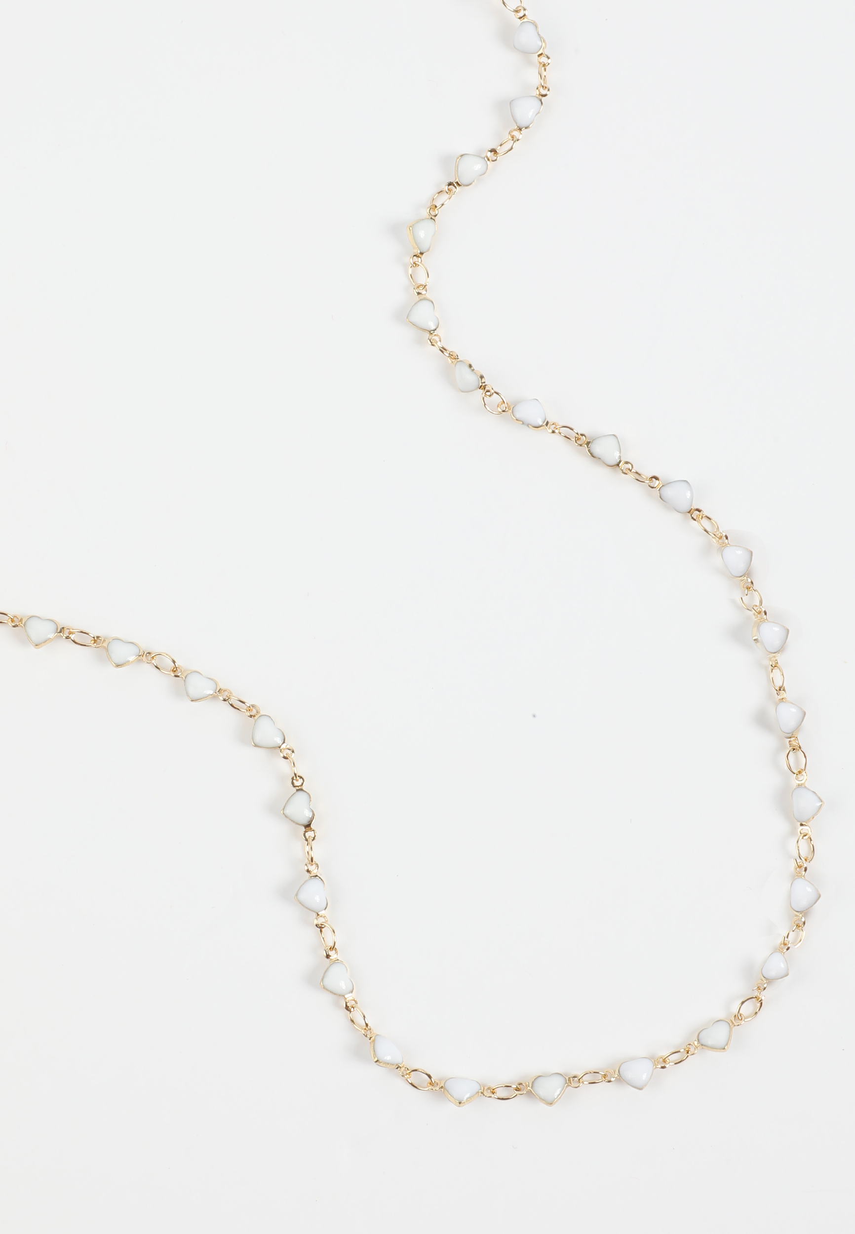 Everyday Layer Gold Mini Heart Chain Necklace