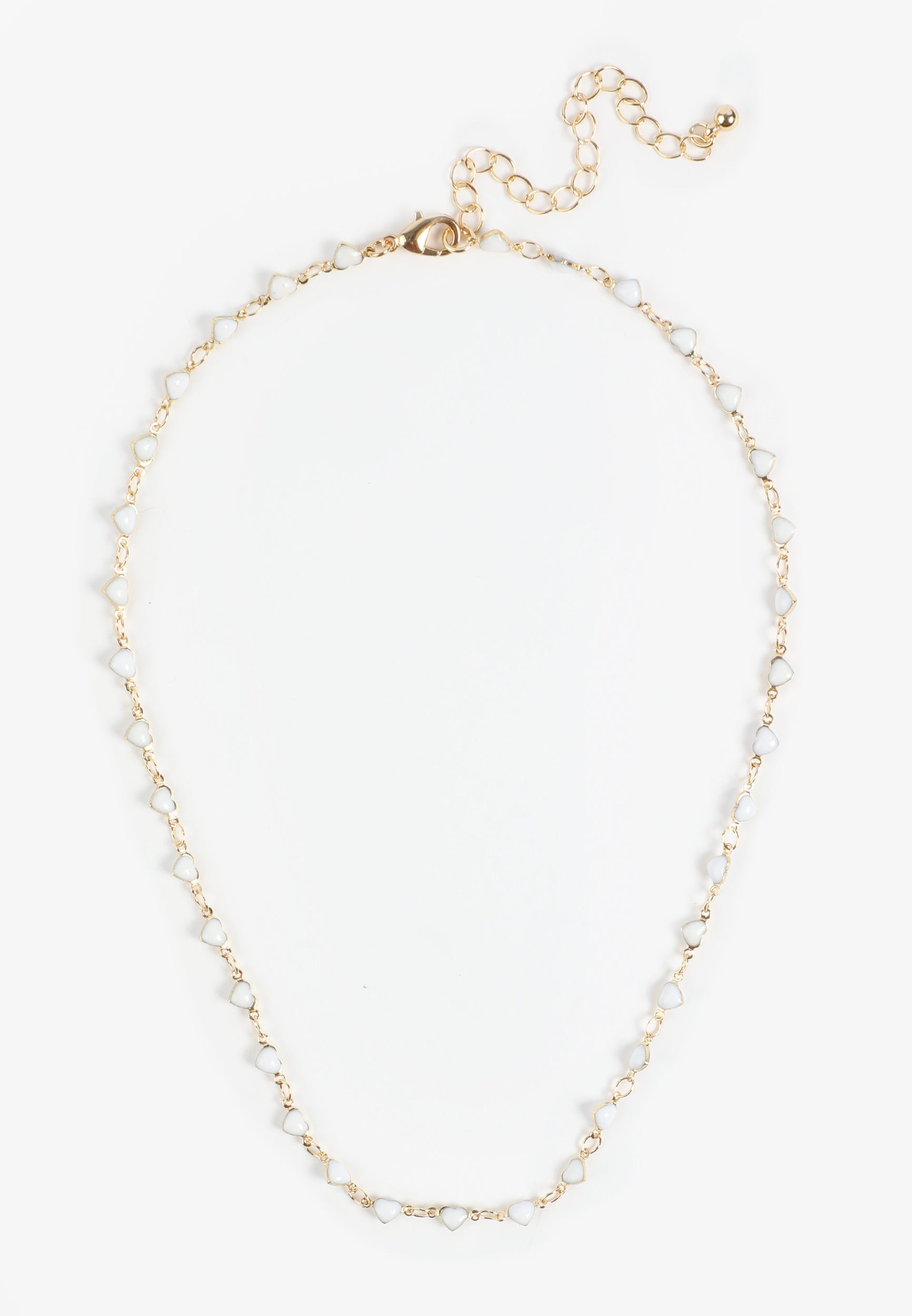 Everyday Layers Gold Mini Heart Chain Necklace, GOLD COMBO, large