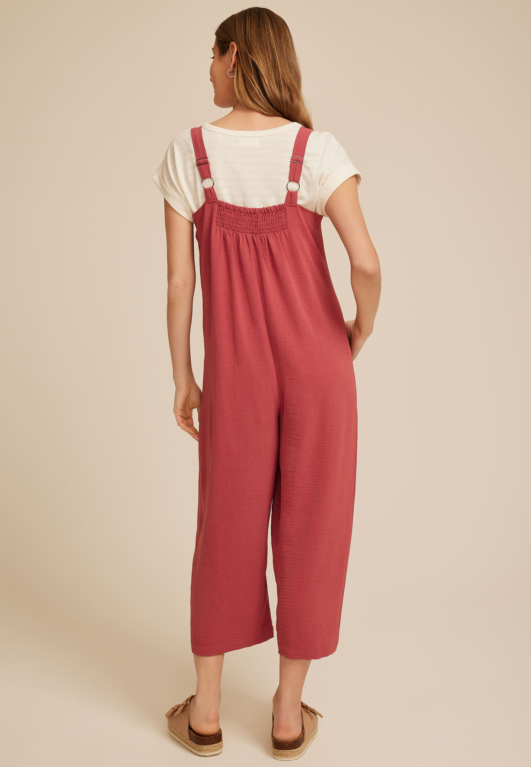 Cool Crepe Wide Leg Jumpsuit - thumbnail 5