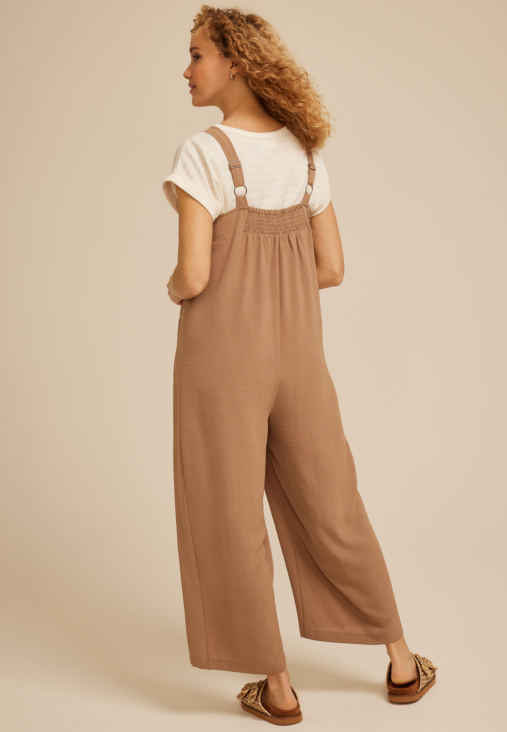 Cool Crepe Wide Leg Jumpsuit - thumbnail 2