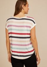 24/7 Clara Striped Tee, C1524, small