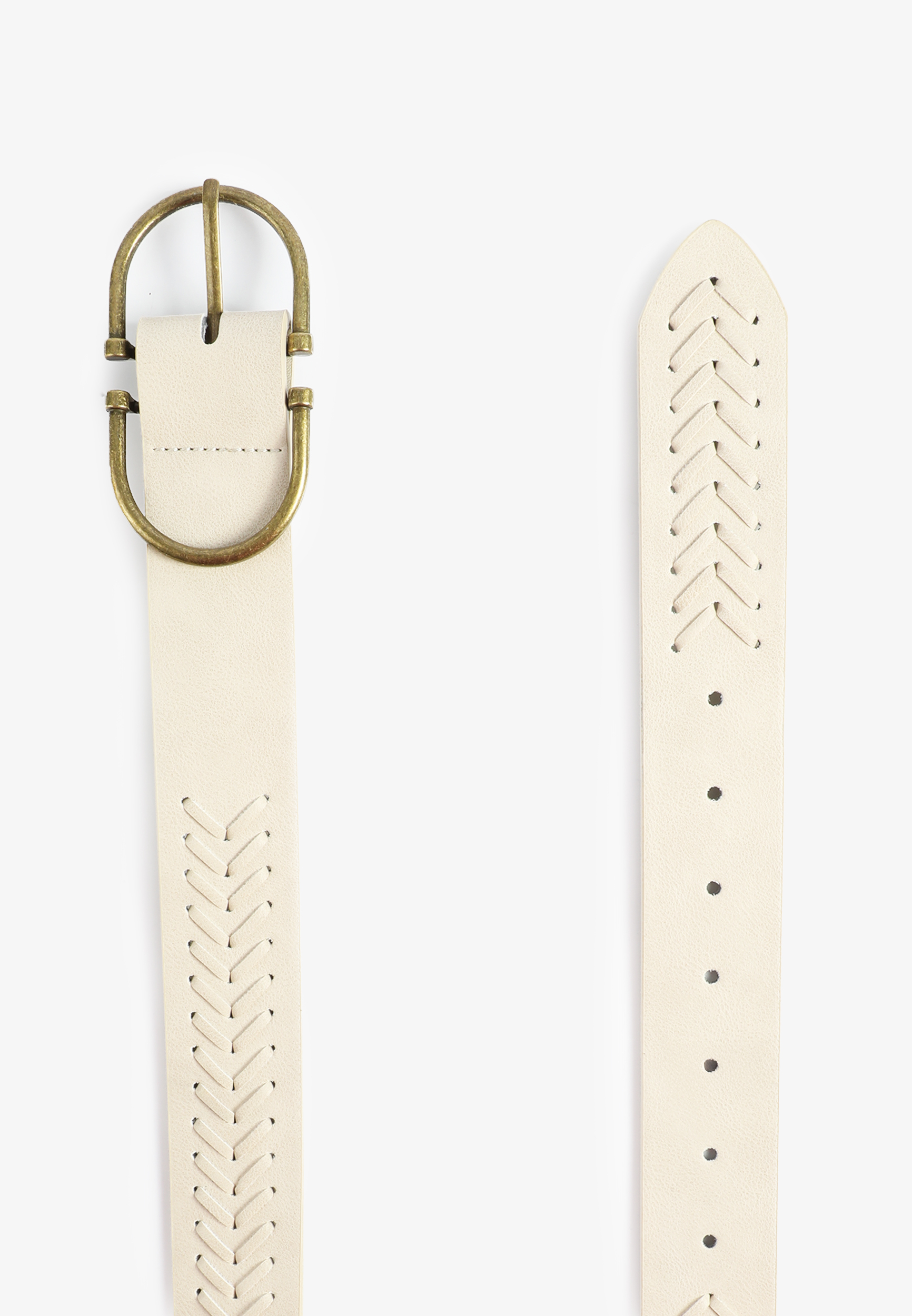 Braided Whipstitch Belt, C2207, large