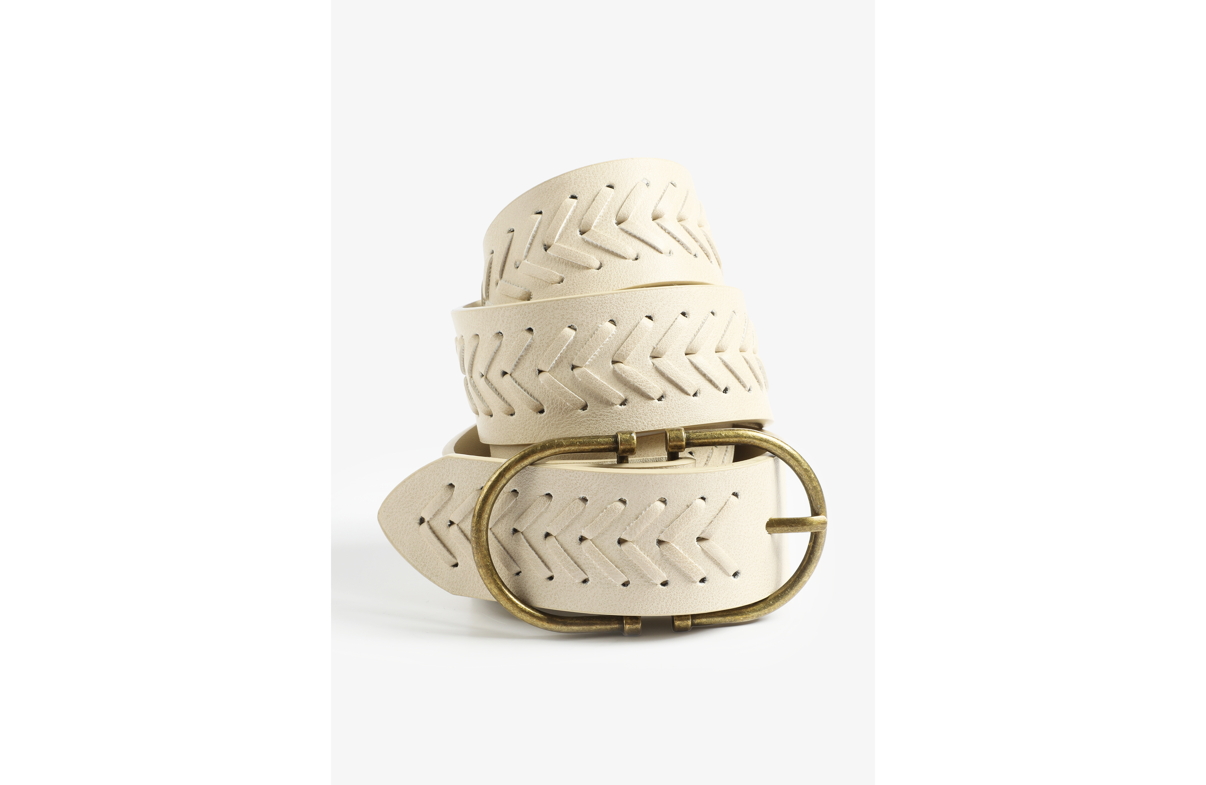 Plus Braided Whipstitch Belt