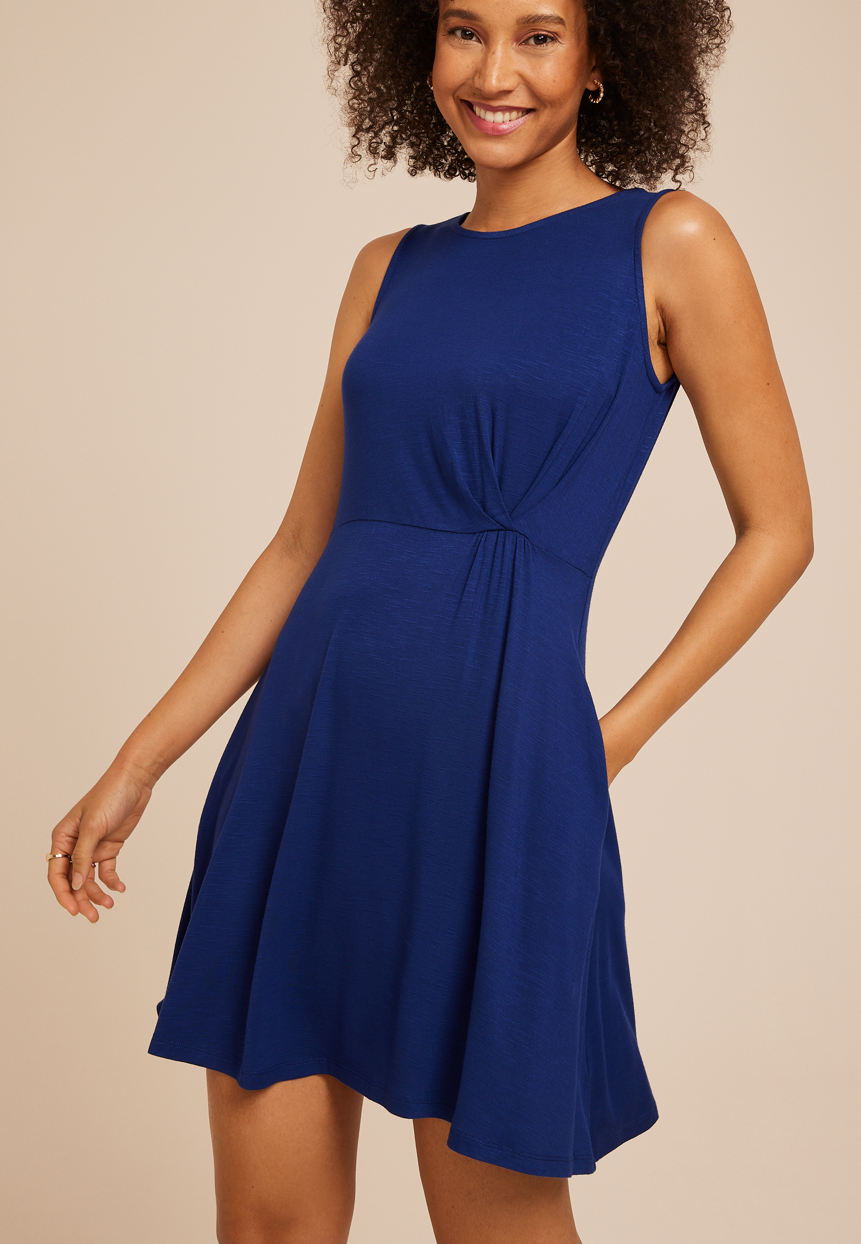 Bare Side Knot Dress