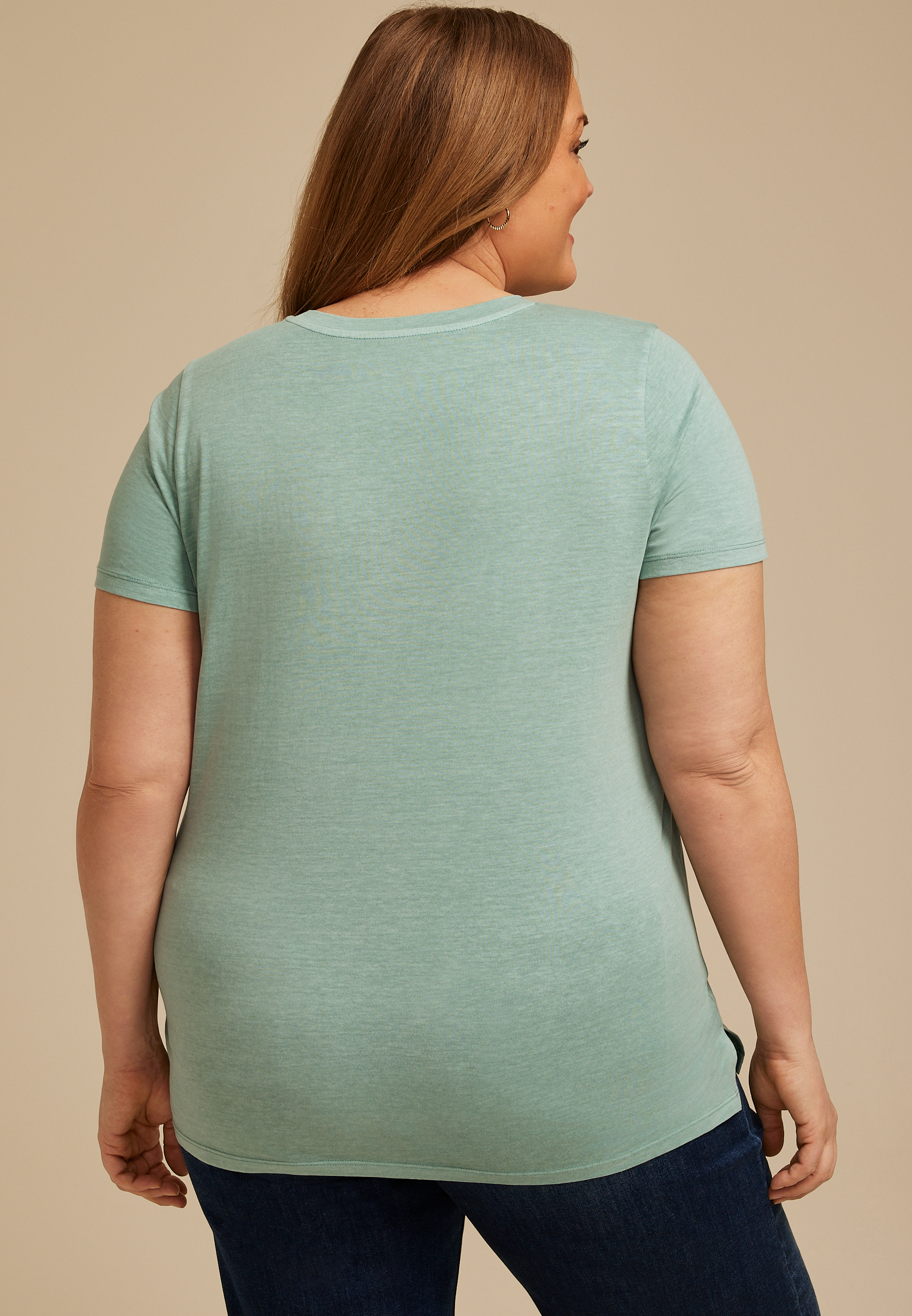 Plus Size Mama Eyelet Classic Fit Graphic Tee, C8707, large