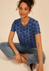 24/7 Dawson Eyelet Crew Neck Tee, C180, small