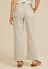 m jeans by maurices&trade; Mid Rise Tie Waist Wide Leg Ankle Jean, C496, small