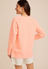Textured V Neck Sweatshirt, C9855, small