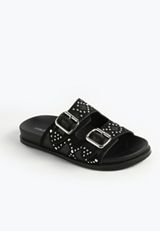 SuperCush Studded Two Band Footbed Sandal, C106, small