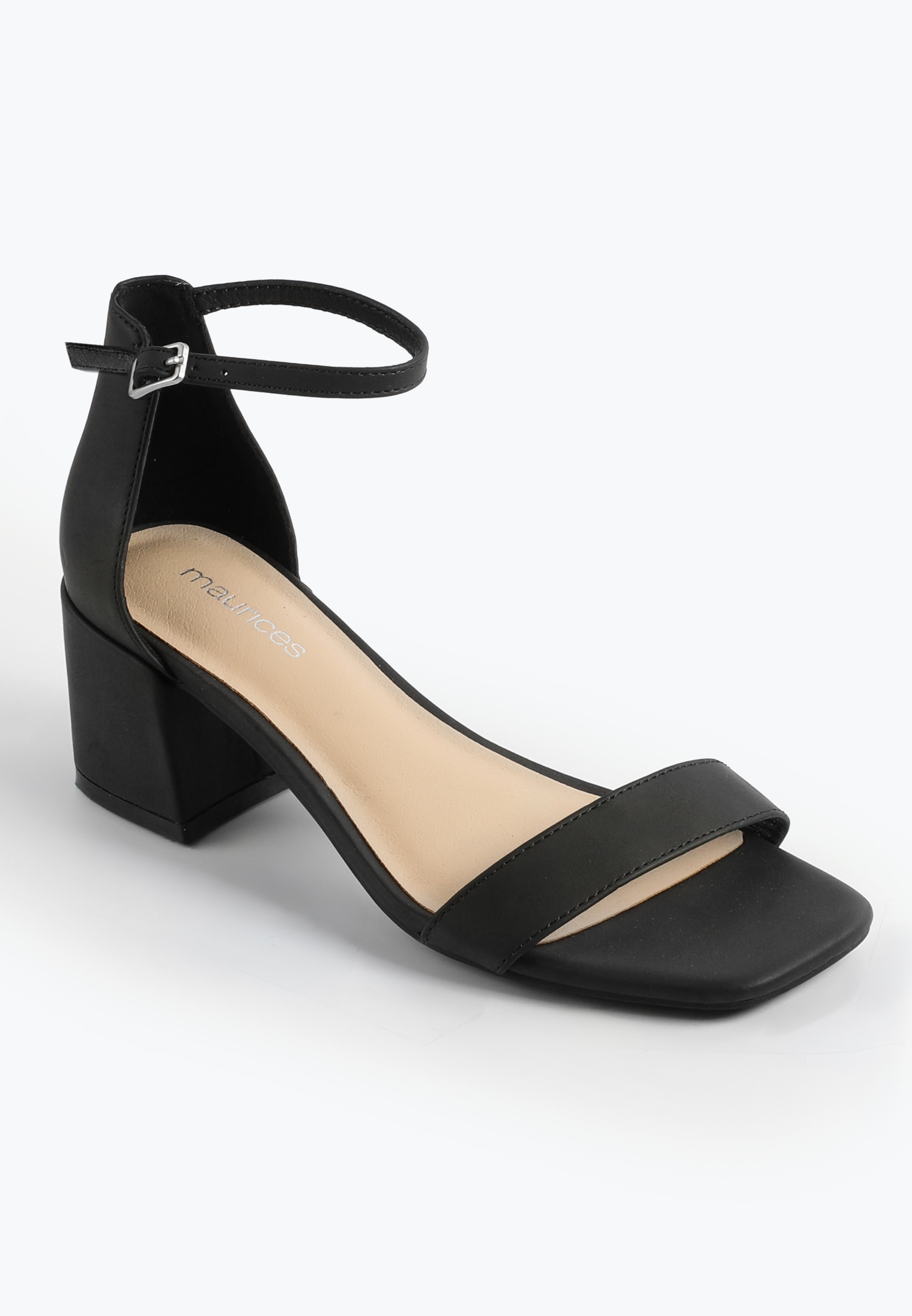 SuperCush Open Toe Block Heel Sandals