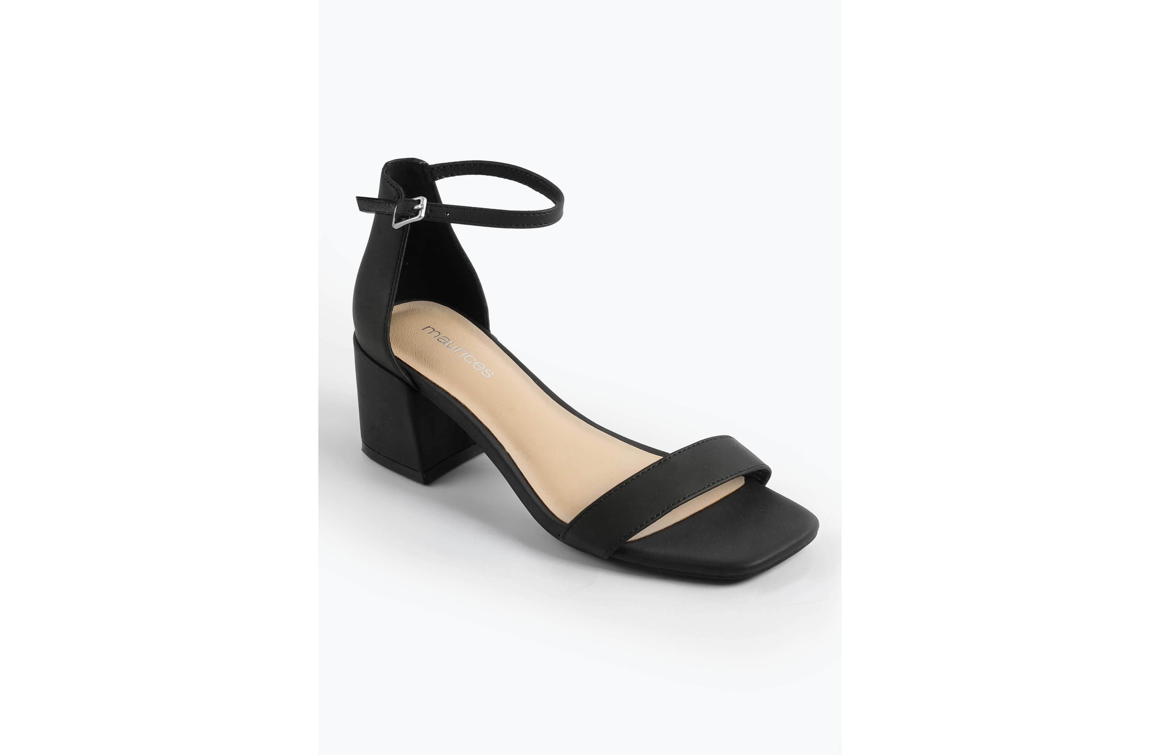SuperCush Open Toe Block Heel Sandals