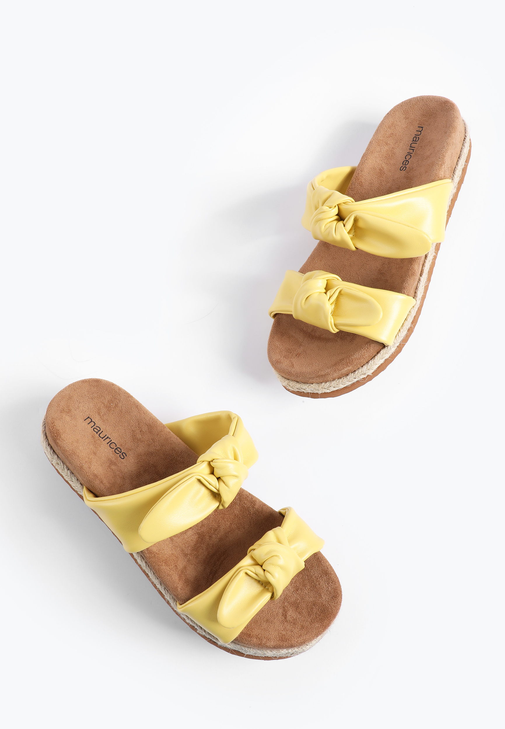 SuperCush Knotted Strap Slide Footbed Sandal - thumbnail 4