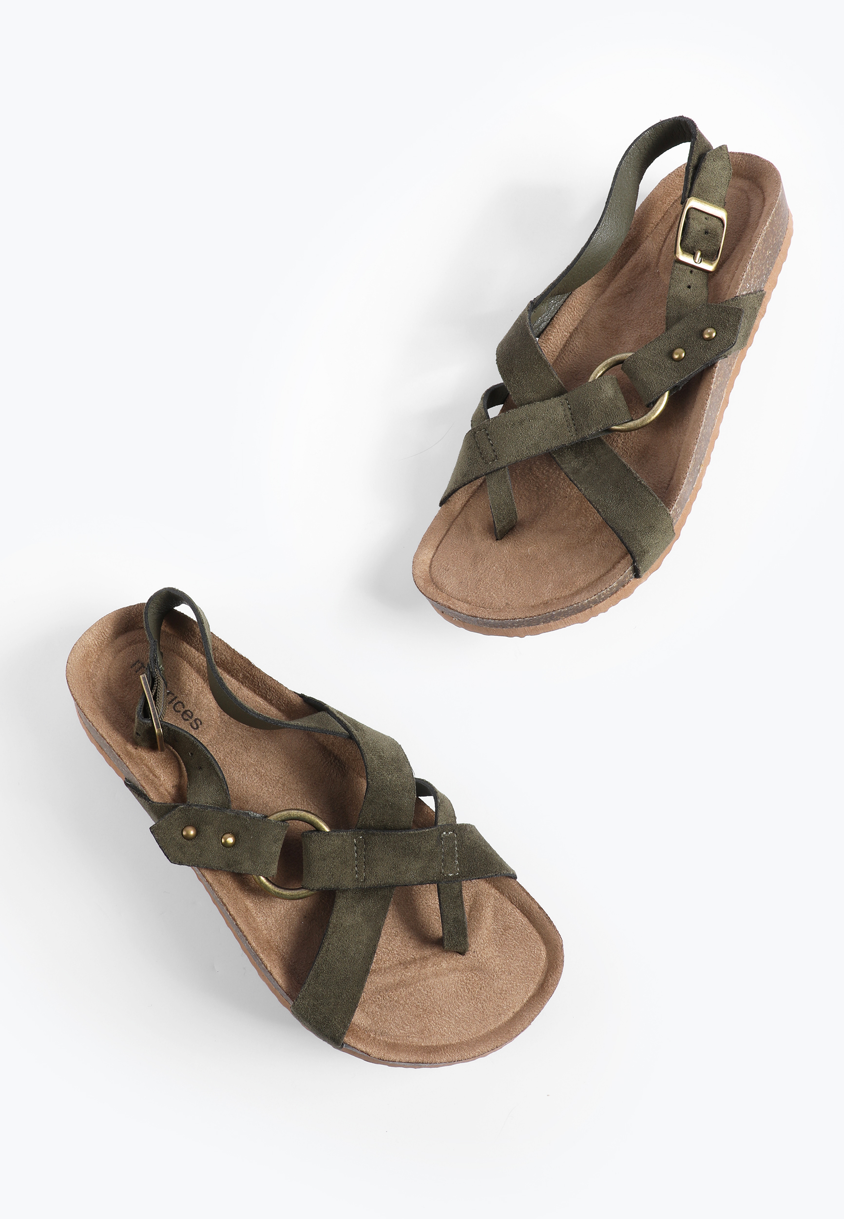 SuperCush Chloe Slingback Cork Footbed Sandal, C186, large