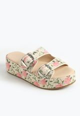 SuperCush Floral Flatform Slide Sandal, C6174, small