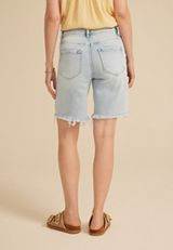 Flying Monkey&trade; Super High Rise Ripped Hem 9in Bermuda Short, C2806, small