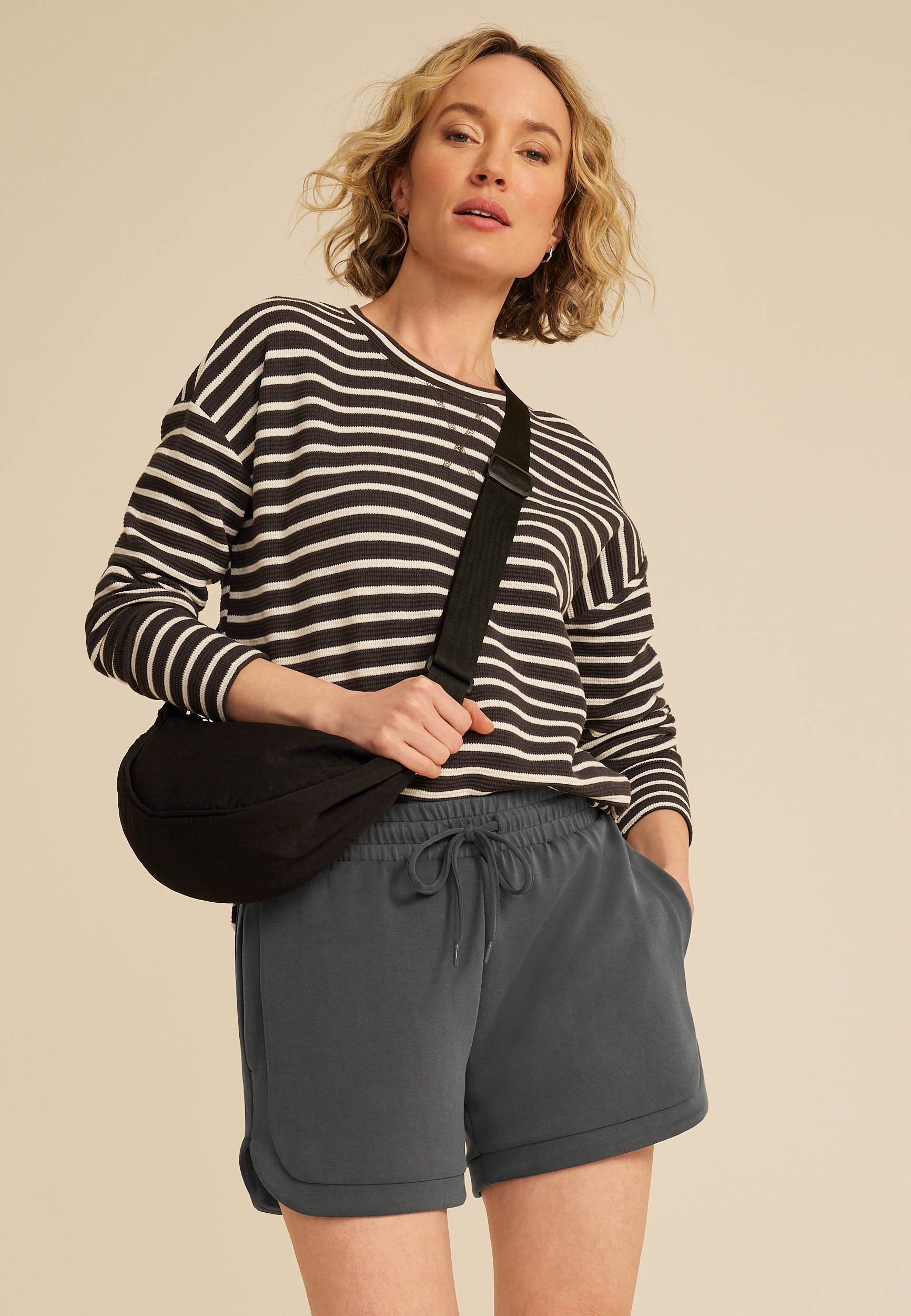 Scuba Knit High Rise 4in Short