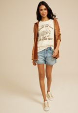 Diddly Squat Hedgehog Classic Fit Graphic Tee, C2789, small