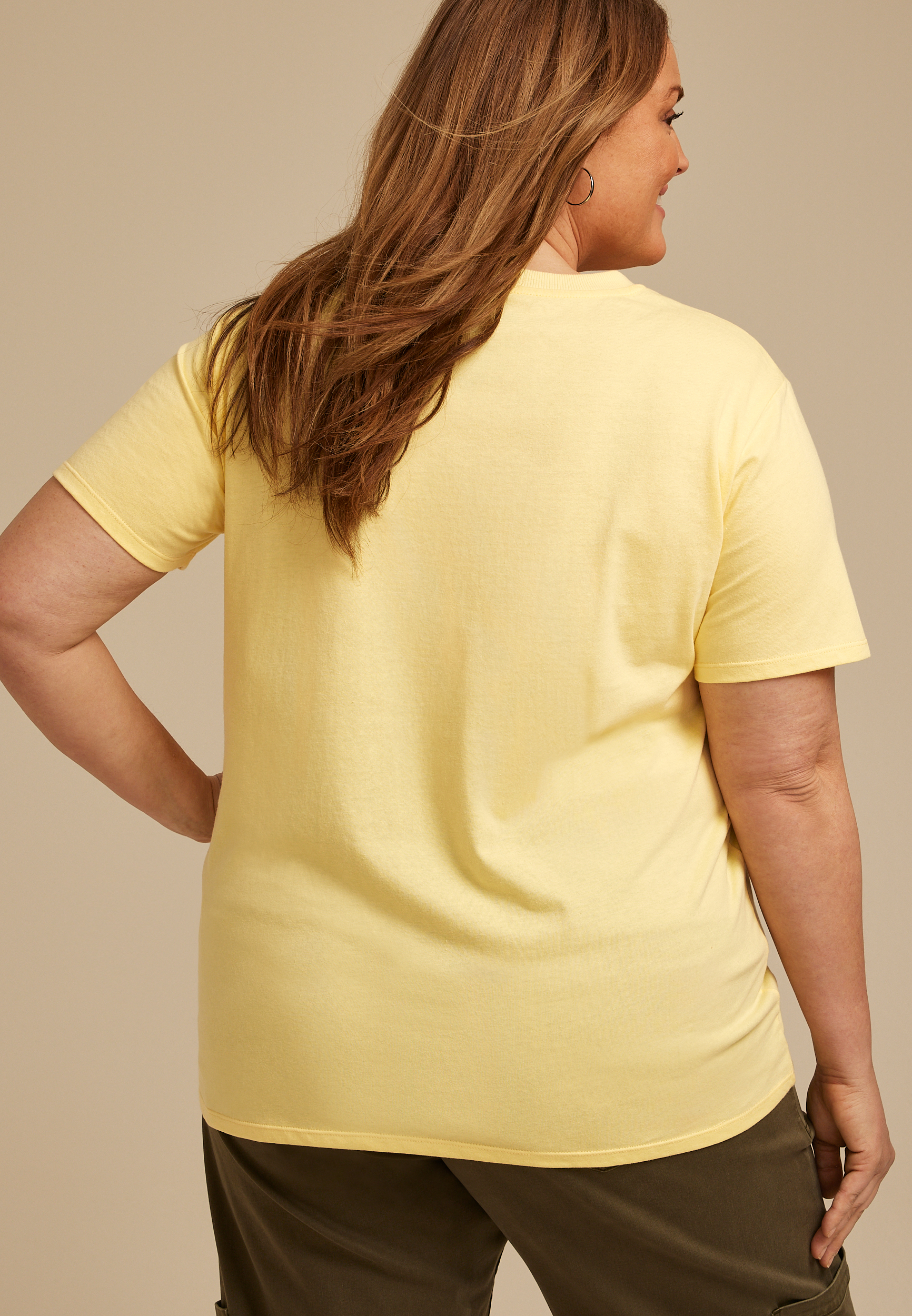 Plus Size Beach Boys Oversized Fit Graphic Tee, C5448, large