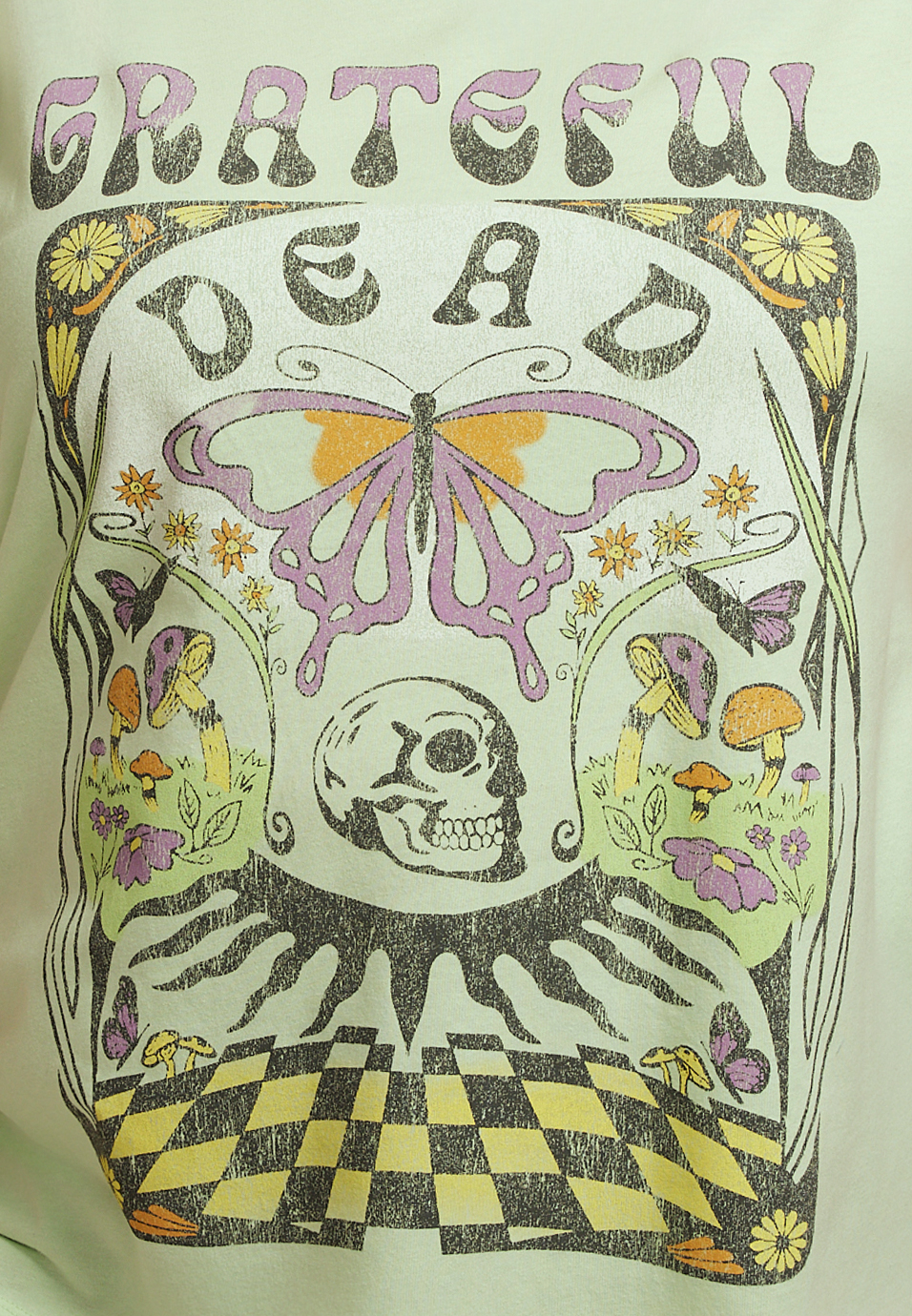 Plus Size Grateful Dead Oversized Fit Graphic Tee, C178, large