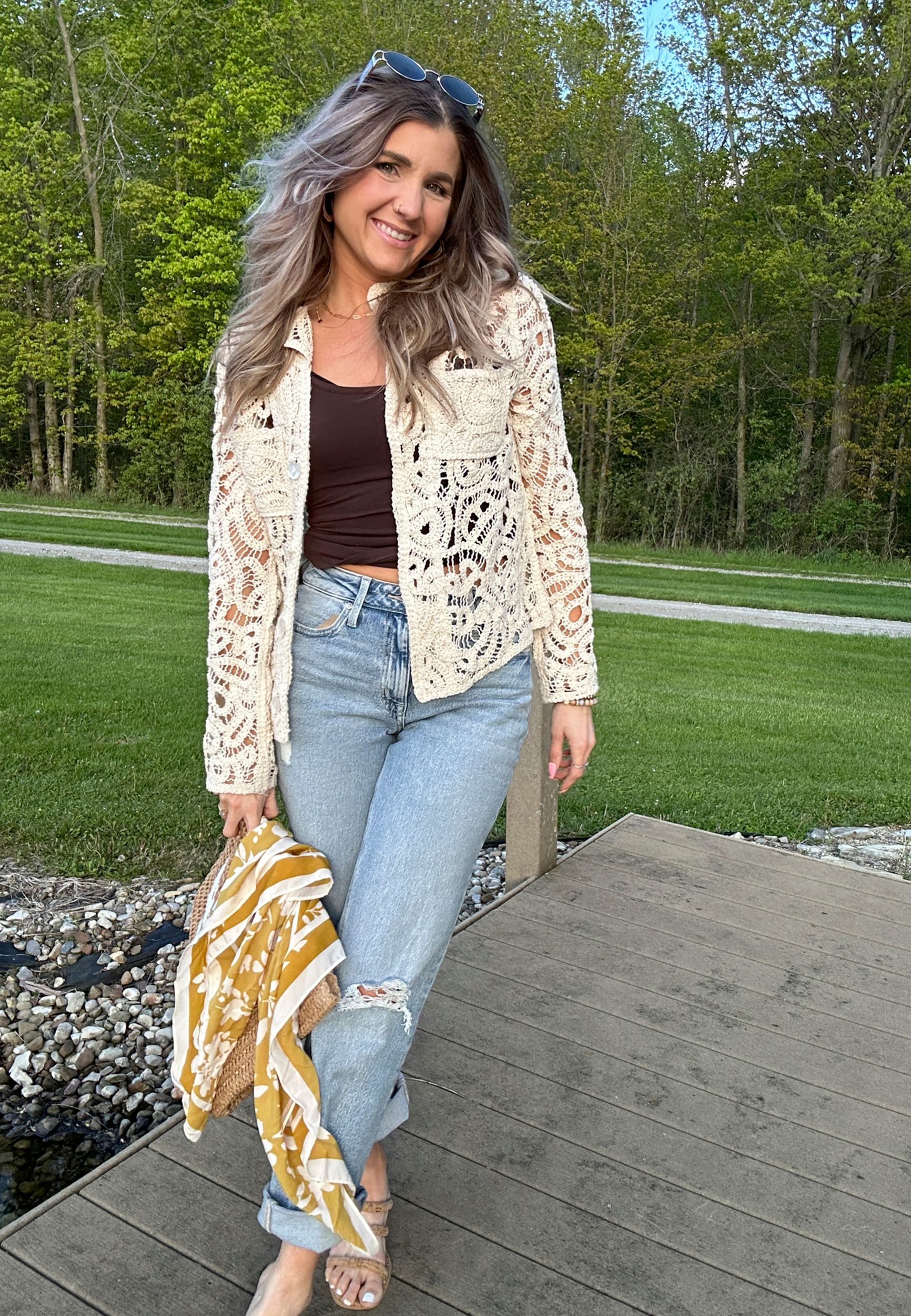 Crochet Lace Shacket