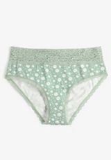 Simply Comfy Cotton Daisy Hipster Panty, C914, small