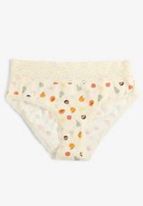Simply Comfy Cotton Fruit Print Hipster Panty, C5487, small