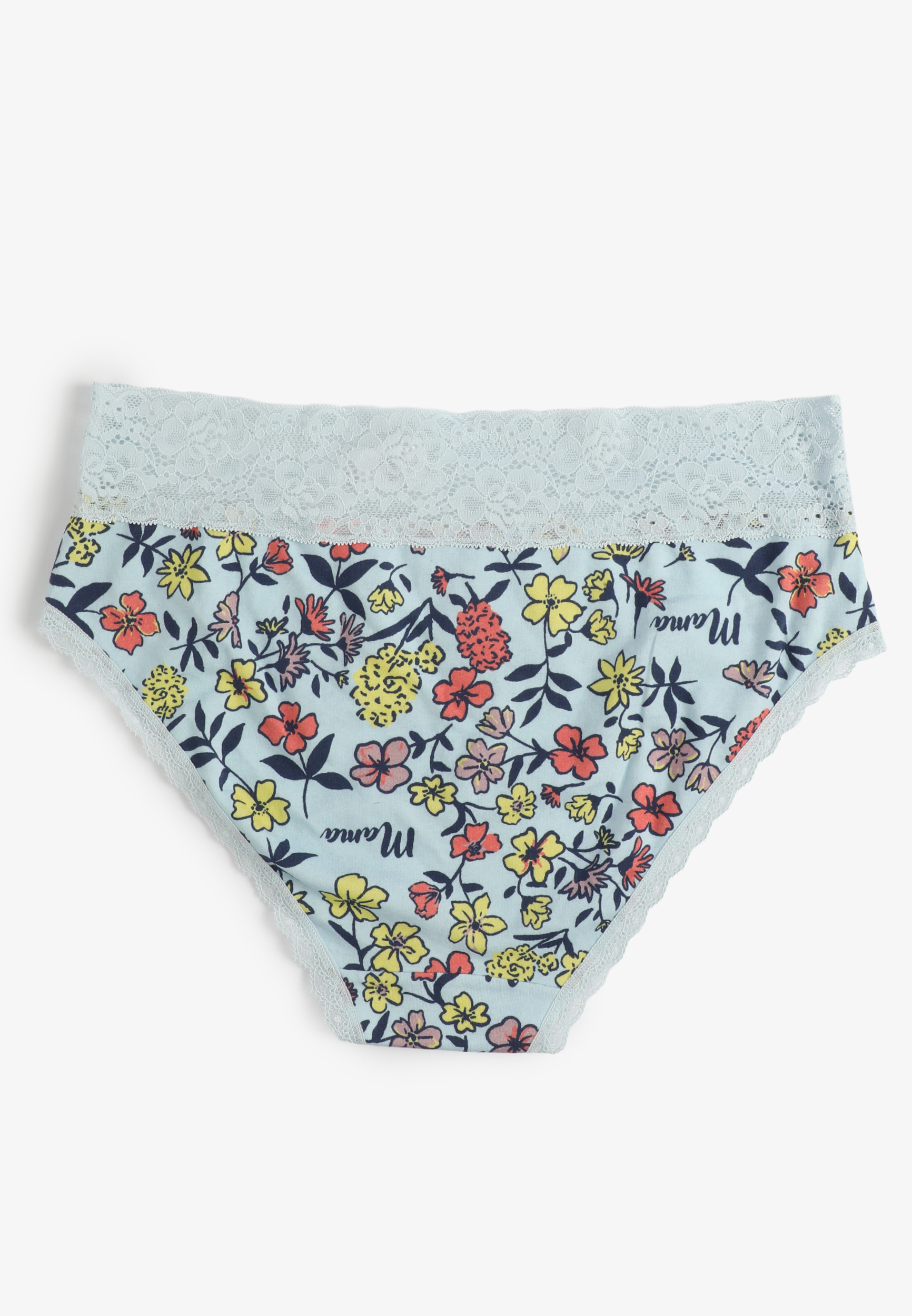 Simply Comfy Cotton Floral Hipster Panty, C9477, large