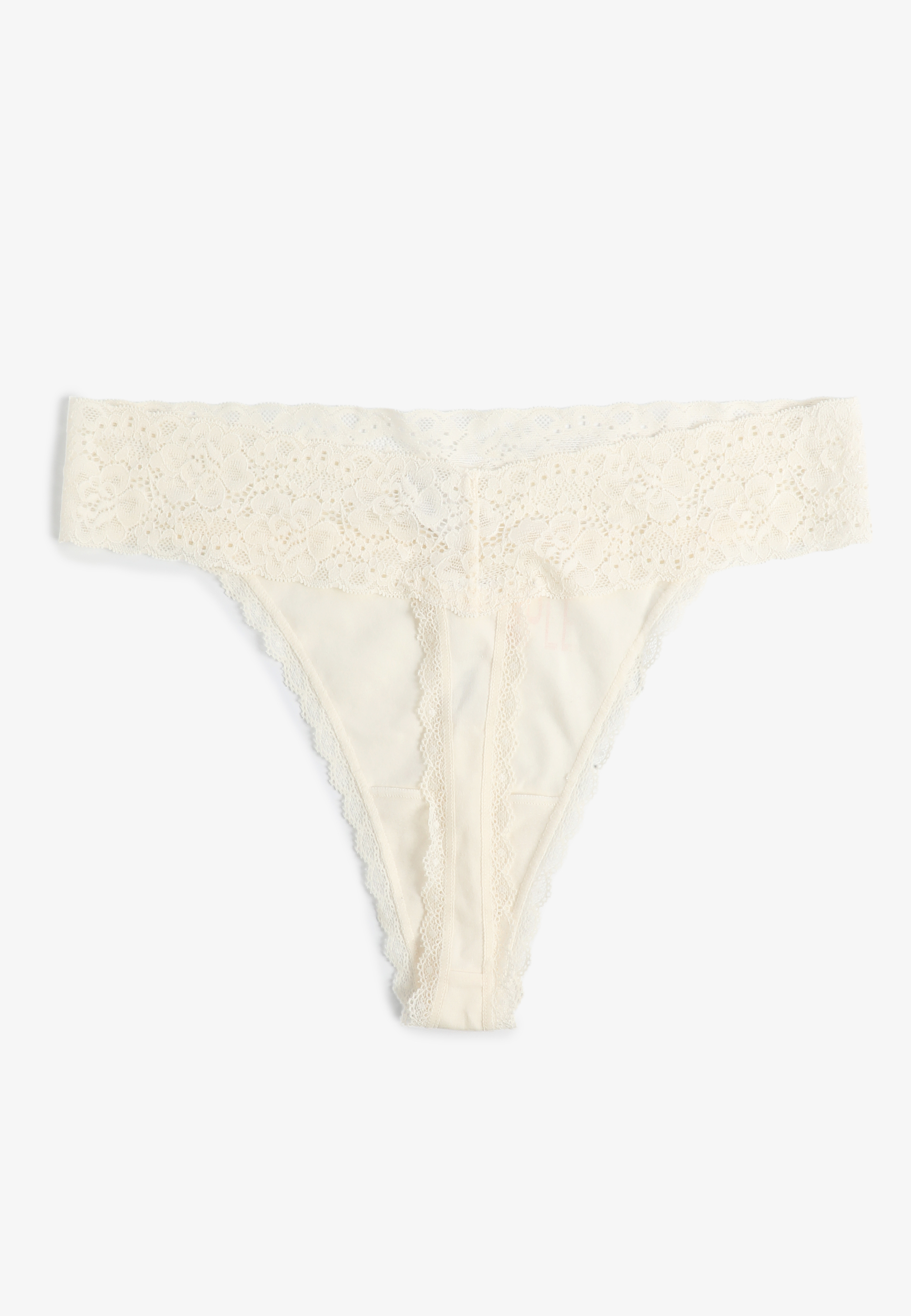 Simply Comfy Cotton Thong Panty, C8232, large