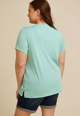 Plus Size Nashville Embroidered Classic Fit Graphic Tee, C8707, small
