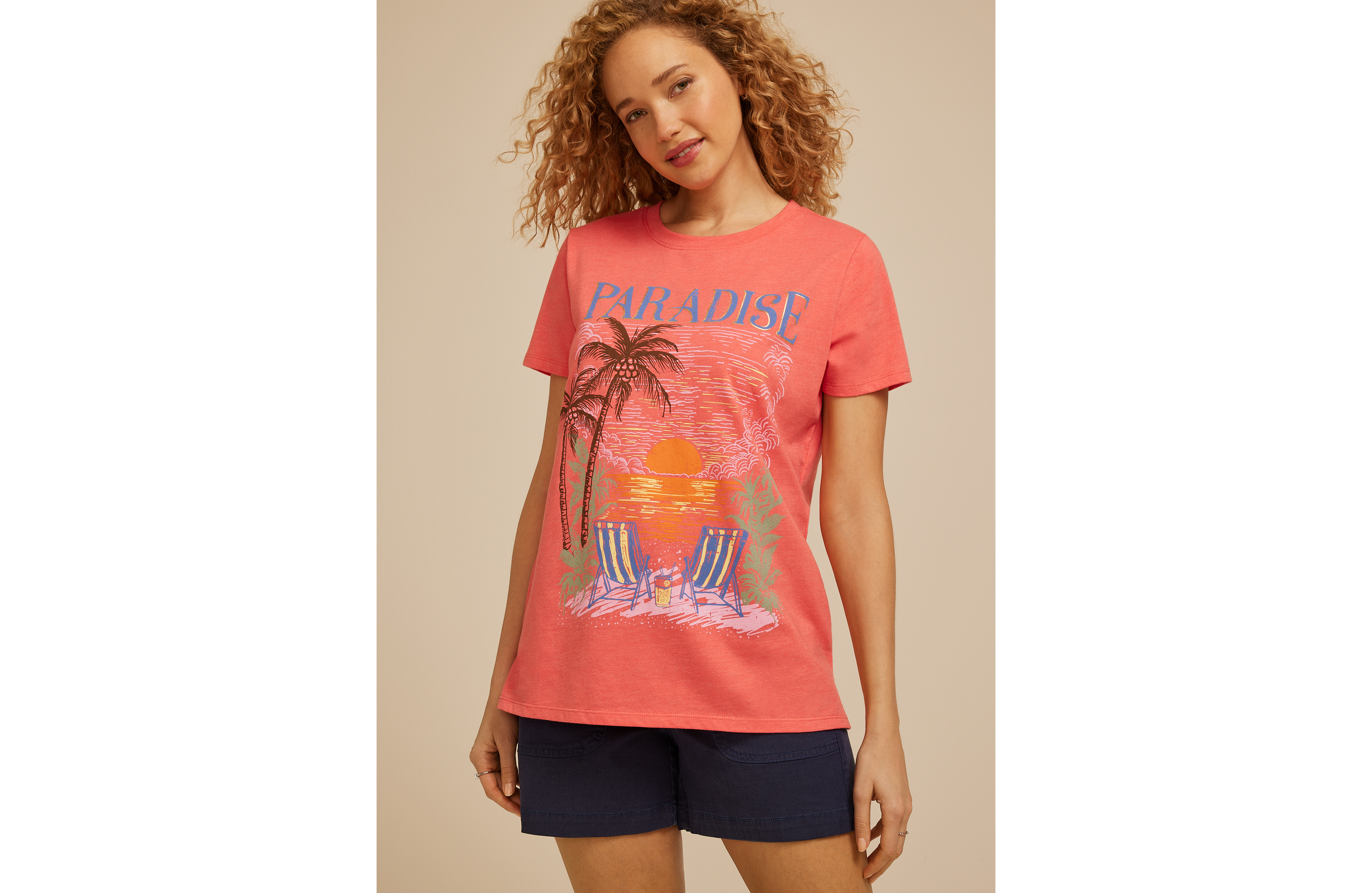 Paradise Classic Fit Graphic Tee