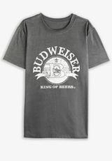 Budweiser Oversized Fit Graphic Tee, C106, small