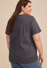 Plus Size Budweiser Oversized Fit Graphic Tee, C106, small