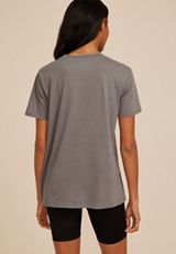 Aerosmith Oversized Fit Graphic Tee, PEWTER, small