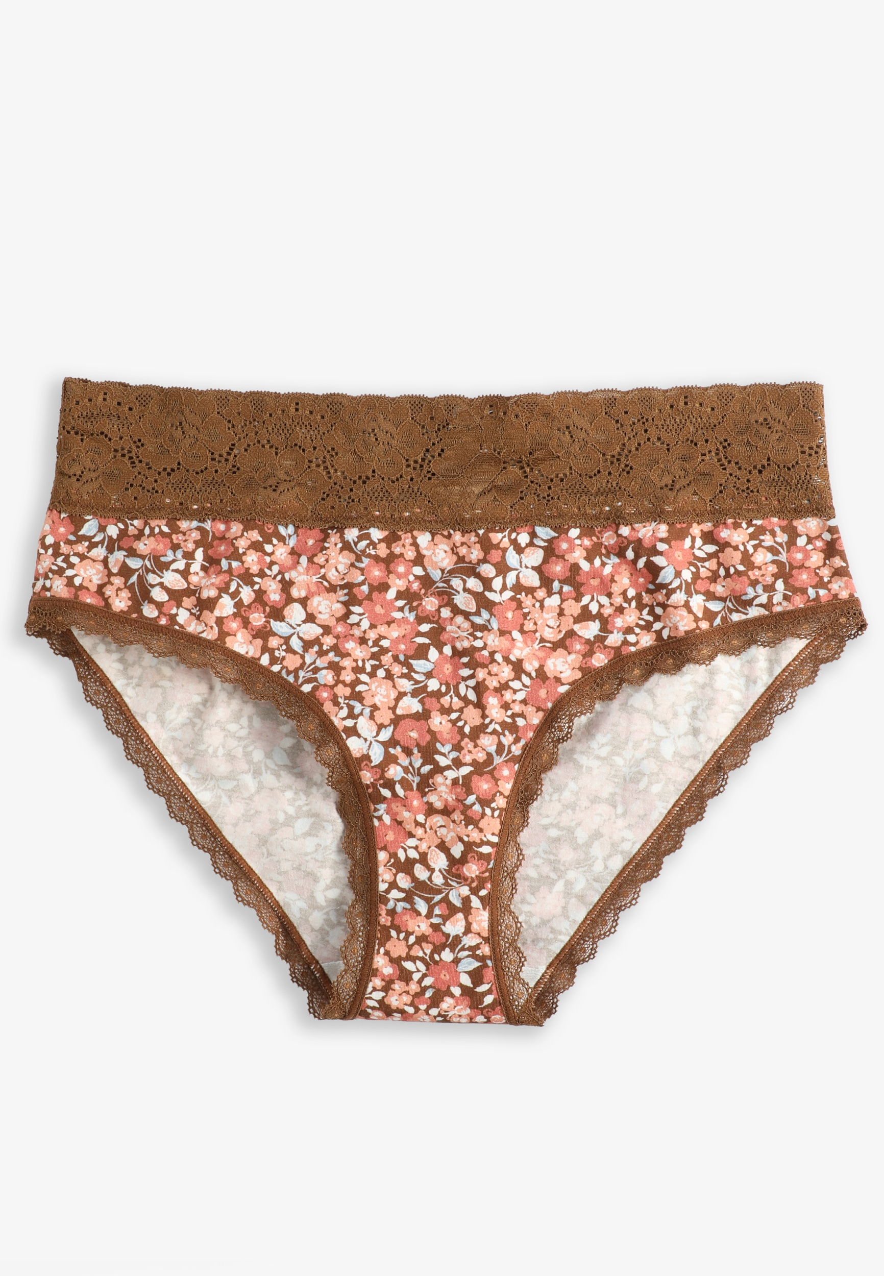 Simply Comfy Cotton Ditsy Floral Hipster Panty