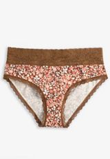 Simply Comfy Cotton Ditsy Floral Hipster Panty, C4072, small