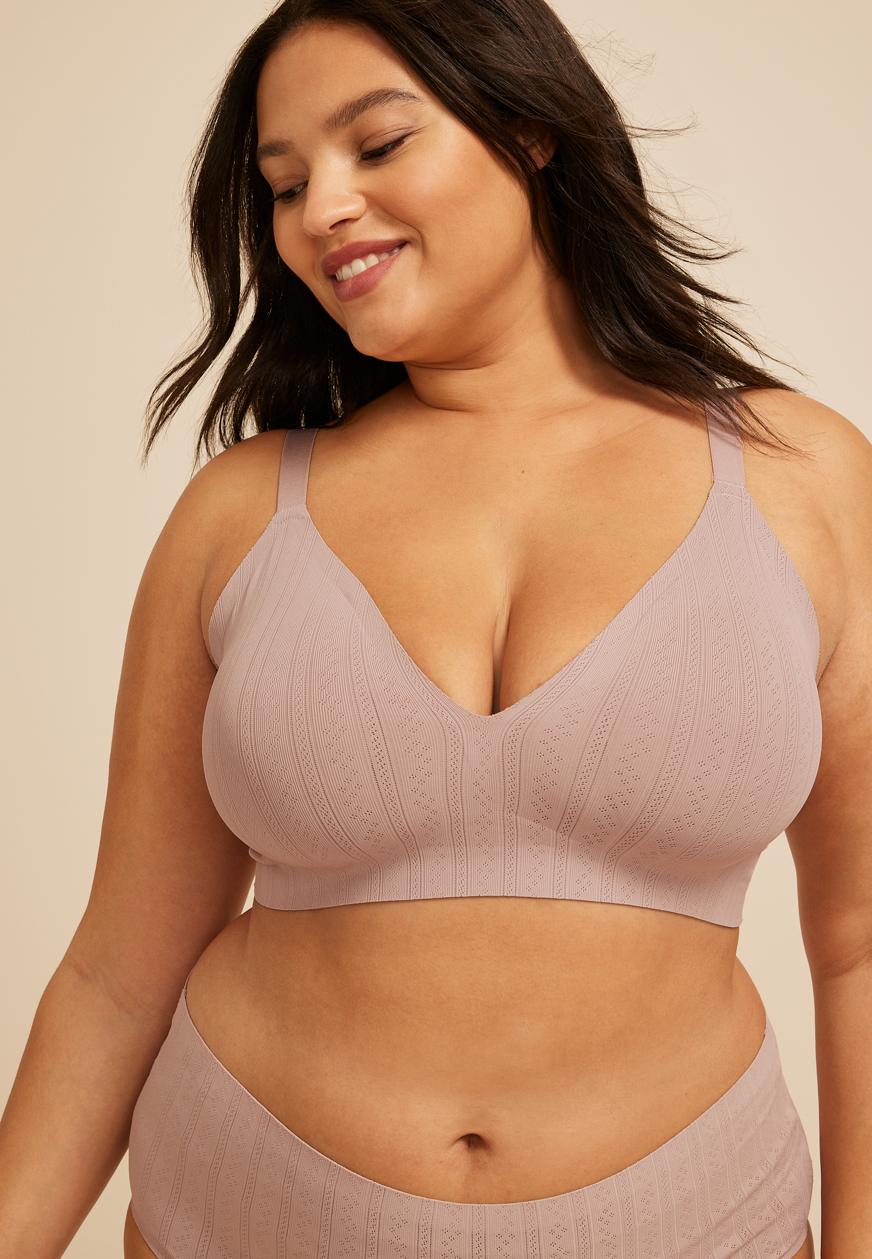 Invisibliss Pointelle Bralette, C5780, large