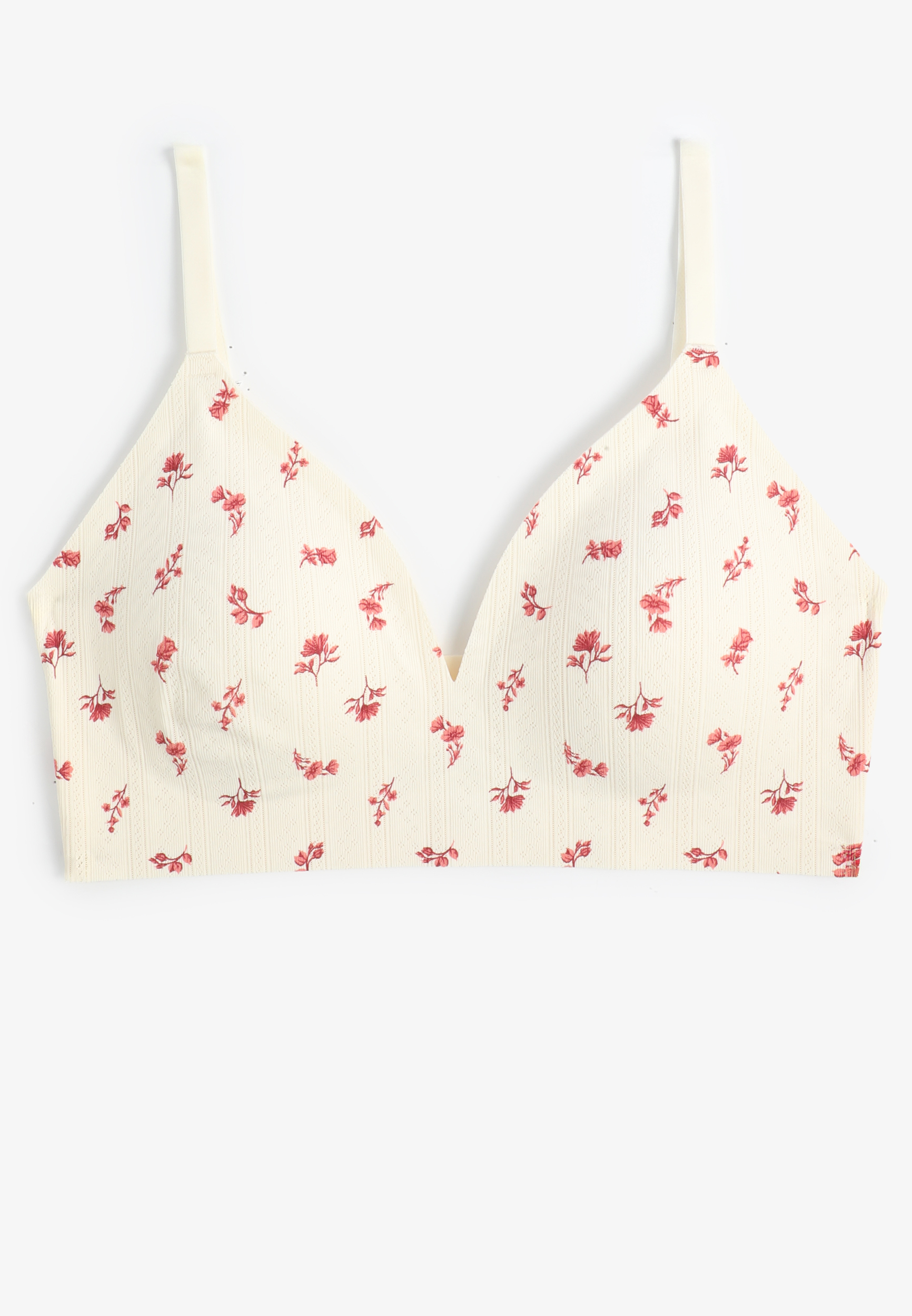 Invisibliss Floral Pointelle Bralette, C5487, large